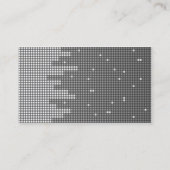 Berufliche DJ-Geschäfts-Karte Visitenkarte (Rückseite)