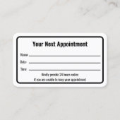 Berufliche Dr. Office Erinnerung Terminkarte (Vorderseite)