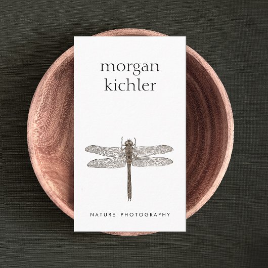 Berufliche Dragonfly-Natur Visitenkarte