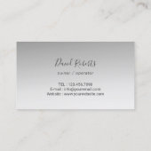 Berufliche Drohnenfotografie Visitenkarte (Rückseite)