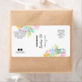 Berufliche Dropper-Flaschenmarken (Insitu)