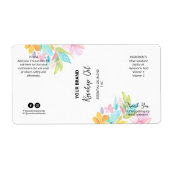 Berufliche Dropper-Flaschenmarken (Vorne)