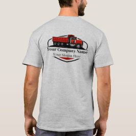 Berufliche Dump Truck Hauling Company T-Shirt