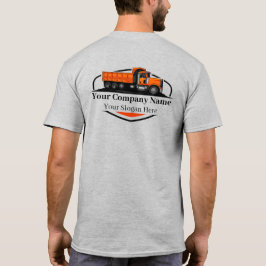 Berufliche Dump Truck Hauling Company T-Shirt