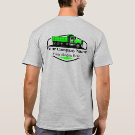 Berufliche Dump Truck Hauling Company T-Shirt