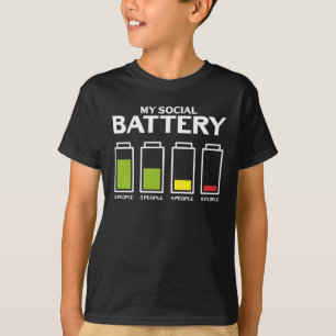Berufliche Einführung der Menschen Sozialakku sch T-Shirt