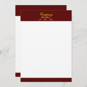 Berufliche Einladung (Vorne/Hinten)