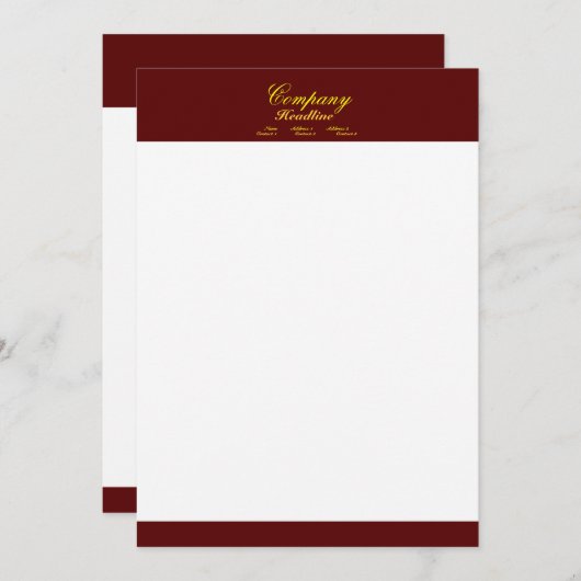 Berufliche Einladung (Vorne/Hinten)