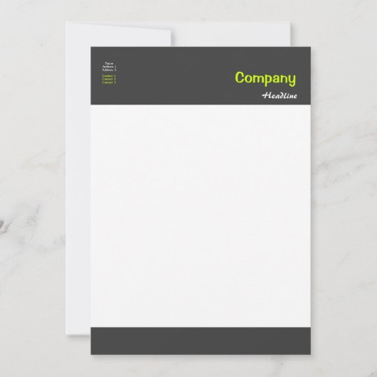 Berufliche Einladung (Vorderseite)