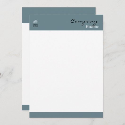 Berufliche Einladung (Vorne/Hinten)