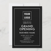 Berufliche Einladung des Grand Opening-Logos (Vorderseite)
