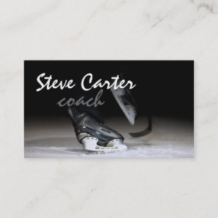 Berufliche Eis-Hockey-Trainer-/Spieler-Karte Visitenkarte