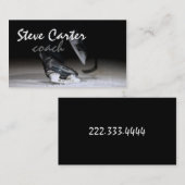 Berufliche Eis-Hockey-Trainer-/Spieler-Karte Visitenkarte (Vorne/Hinten)