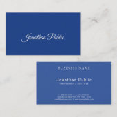 Berufliche Elegant Handwriting Script Luxury Visitenkarte (Vorne/Hinten)