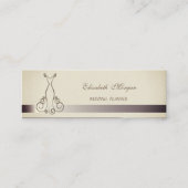 Berufliche Elegant Stilvolle Glitterie, Kleid Mini Visitenkarte (Vorderseite)