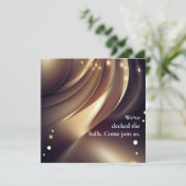 Berufliche elegante Corporate Party Einladung (Stehend Vorderseite)