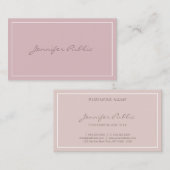 Berufliche Elegante Farben Moderne Kunst, Dichtung Visitenkarte (Vorne/Hinten)