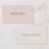 Berufliche elegante Farben Moderne saubere Vorlage Visitenkarte (Vorne/Hinten)