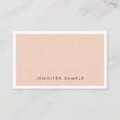 Berufliche elegante Farben Modernes Design Visitenkarte (Vorderseite)