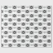 Berufliche elegante Geschenkwrap Geschenkpapier (Flach)