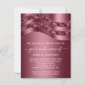 Berufliche elegante Rose Wedding Bridal Sweet 16 t (Vorderseite)