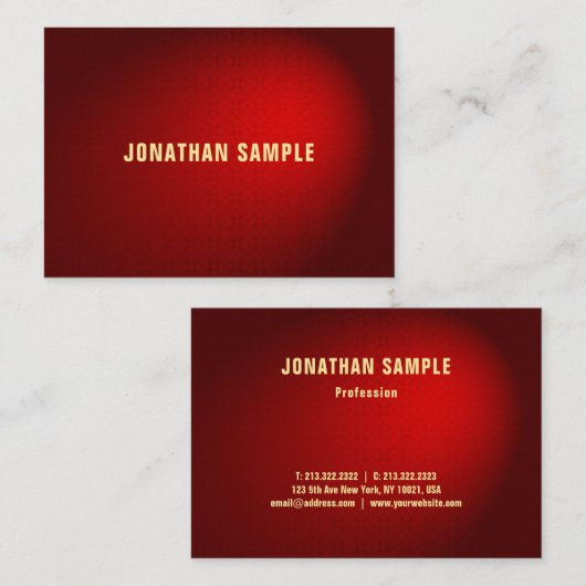 Berufliche elegante schwarze Damaskus-Vorlage Visitenkarte (Vorne/Hinten)