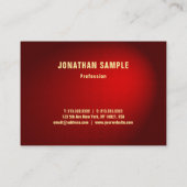 Berufliche elegante schwarze Damaskus-Vorlage Visitenkarte (Rückseite)