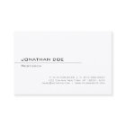 Berufliche Elegante Vorlage Modernes Einfaches