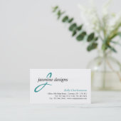 Berufliche erstklassige Geschäfts-Karten Visitenkarte (Stehend Vorderseite)