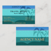 Berufliche exotische Abdeckung des Visitenkarte (Vorne/Hinten)