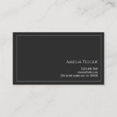 Berufliche Eyelash-Erweiterungen und Mikroblading- Visitenkarte (Rückseite)