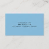 Berufliche Familie, Ehe, Jugendberatung Visitenkarte (Rückseite)