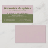 Berufliche Farbdusche-Visitenkarte Visitenkarte (Vorne/Hinten)