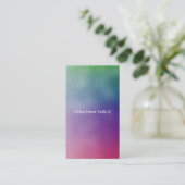 Berufliche Farbenlehre Einfache Vorlage Visitenkarte (Stehend Vorderseite)