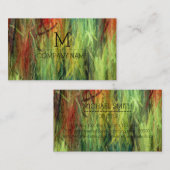 Berufliche Farbige Monografie des modernen Holzes  Visitenkarte (Vorne/Hinten)
