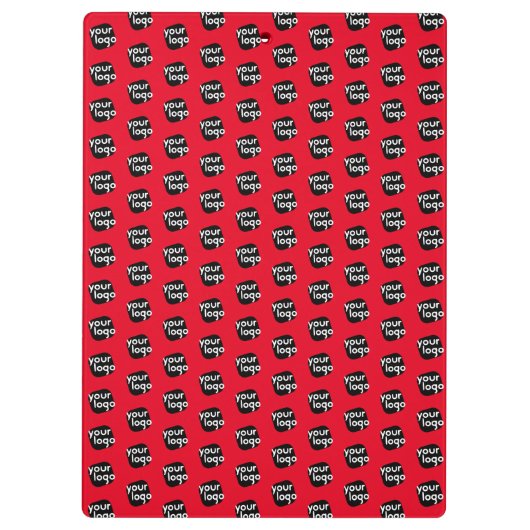 Berufliche Farbkombination des Logos Klemmbrett (Rückseite)