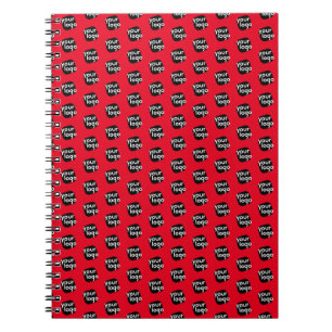 Berufliche Farbkombination des Logos Notizblock