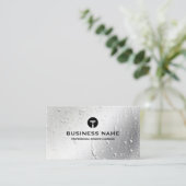 Berufliche Fensterreinigung Visitenkarte (Stehend Vorderseite)