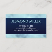 Berufliche Fensterreinigungsdienste Visitenkarte (Rückseite)