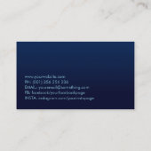 Berufliche Fensterreinigungsdienste Visitenkarte (Rückseite)