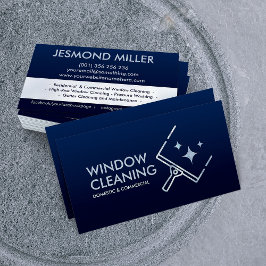 Berufliche Fensterreinigungsdienste Visitenkarte