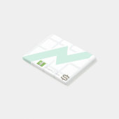 Berufliche Finanzpolitik Emojis Post-it Klebezettel (angewinkelt)