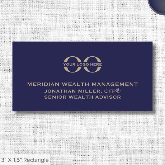 Berufliche Firmennamenstempel mit Logo Namensschild