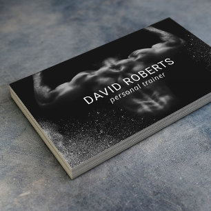 Berufliche Fitness des Personal Trainers Visitenkarte