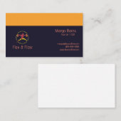 Berufliche Fitness Visitenkarte (Vorne/Hinten)