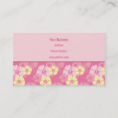 Berufliche Foto-Geschäfts-Karten Visitenkarte (Rückseite)