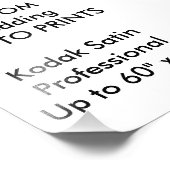 Berufliche Foto-Prints mit 5 Zoll x 7 Zoll Fotodruck (Ecke)