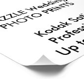 Berufliche Foto-Prints mit 7 Zoll x 5 Zoll Fotodruck (Ecke)