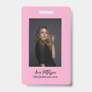 berufliche Foto QR-Website E-Mail sozial modern Ausweis