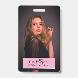 berufliche Foto QR-Website E-Mail sozial modern Ausweis